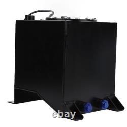10L Fuel Cell Gas Tank With Cap Level Sender Aluminum Alloy Race Fuel Tank For