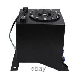 10L Fuel Cell Gas Tank With Cap Level Sender Aluminum Alloy Race Fuel Tank For