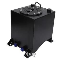 10L Fuel Cell Gas Tank With Cap Level Sender Aluminum Alloy Race Fuel Tank For