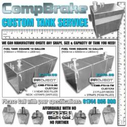 10 Gallon Alloy Baffled Fuel Tank Rally/Race/Kitcar/Performance/Track Drift