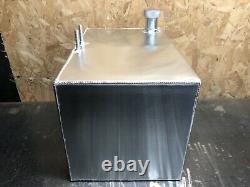 10 Gallon Baffled Alloy Fuel Tank Race/performace With Screw On Filler Cap