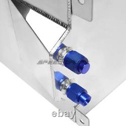 15 Gallon/57 Liter Polished Aluminum Racing Drift Fuel Cell Tank+level Sender