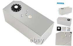 15 Gallon 60L Top-Feed Fuel Cell Gas Tank Can, Universal 15 gallon Silver