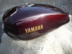 1978 79 80 81 Yamaha SR500 SR 500 Fuel Tank Gas Petrol Vintage Thumper Cafe Race