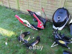 1999 Suzuki Gsxr 600 750 Srad Track Race Fairing Fuel Tank K1 Seat Unit Subframe