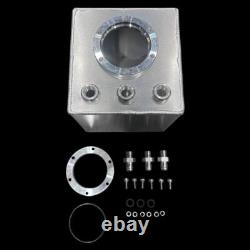 1.5 Litre Swirl Pot/Tank to fit Bosch 044 Type Fuel Pump, Polished Aluminium