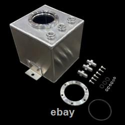 1.5 Litre Swirl Pot/Tank to fit Bosch 044 Type Fuel Pump, Polished Aluminium
