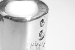 1.6L 54oz Alloy Dome Car Fuel Surge Tank Swirl Pot AN6/8 IN AN8 Out Barb adaptor
