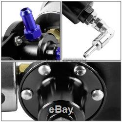 1 Gallon Aluminum Racing Fuel Cell Tank+cap+line Kit+pressure Regulator Black