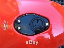 2003 Ducati 999s Gas TANK DUCATI 999 749 fuel cell red race cap