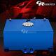 20 Gallon/76l Blue Coat Aluminum Race/drifting Fuel Cell Tank+cap+level Sender