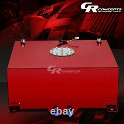 20 Gallon/76l Red Coat Aluminum Race/drifting Fuel Cell Tank+cap+level Sender