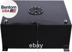 20 Gallon Fuel Cell Aluminum Fuel Gas Tank Kit Universal 80L Polished Racing Str