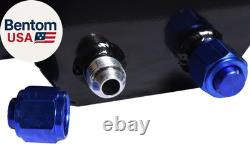 20 Gallon Fuel Cell Aluminum Fuel Gas Tank Kit Universal 80L Polished Racing Str