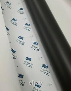 3M 2080 Matte Flat BLACK Wrap Film 15FT x 5FT M12 Car Vinyl Auto Vehicle Wrap