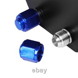 5 Gallon Black Aluminum Fuel Cell Gas Tank for Auto Car Racing Vehicle