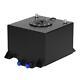 5 Gallon Black Aluminum Fuel Cell Tank Universal Auto Car Racing Portable