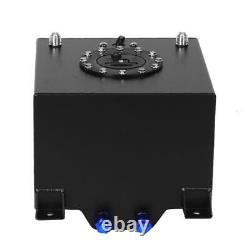 5 Gallon Black Aluminum Fuel Cell Tank Universal Auto Car Racing Portable