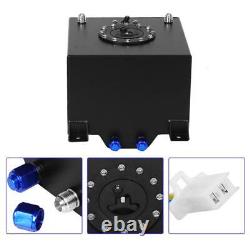 5 Gallon Black Aluminum Fuel Cell Tank Universal Auto Car Racing Portable