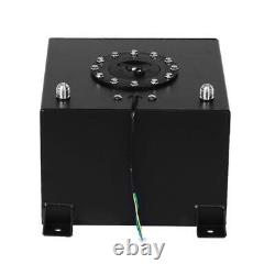 5 Gallon Black Aluminum Fuel Cell Tank Universal Auto Car Racing Portable
