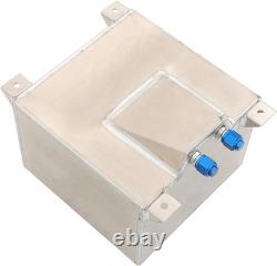 5 Gallon Universal Fuel Cell Gas Tank Aluminum Polished Race Street Drift Strip