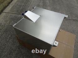 60 Litres / 13 Gallons Fuel Cell/tank, Polished Aluminium