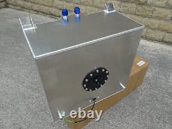 60 Litres / 13 Gallons Fuel Cell/tank, Polished Aluminium