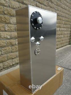 70 Litres / 15 Gallons Fuel Cell/tank, Low Profile, Polished Aluminium