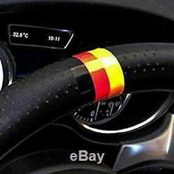 9.8 Germany European Flag Color Stripe Vinyl Decal Stickers For Hood Bumper