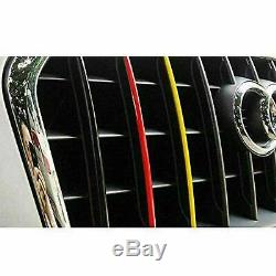 9.8 Germany European Flag Color Stripe Vinyl Decal Stickers For Hood Bumper