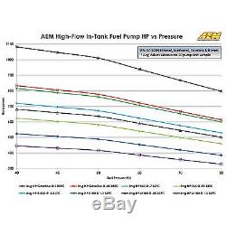 AEM 320lph E100 And M100 Compatible High Flow In Tank Fuel Pump 50-1200