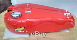 Alloy Petrol Tank Honda Racing Badged
