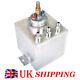Aluminum 2L Racing AN6 Swirl Fuel Surge Pot Tank With 044 Fuel Pump External NEW