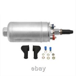 Aluminum 2L Racing Car AN6 Swirl Fuel Surge Pot Tank With 044 Fuel Pump External