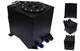 Aluminum Fuel Tank Black 2.5 Gallon Drifting Fuel Cell Gas Tank+Level Sender