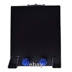 Aluminum Fuel Tank Black 2.5 Gallon Drifting Fuel Cell Gas Tank+Level Sender