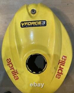 Aprilia RS 125 2T 06 12 Fuel Tank Cover Racing Lightweight Fiberglass (2)