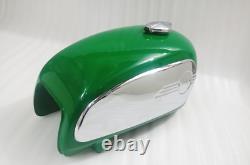 BMW R75/5 Toaster Painted Racing Green Tank 1972 Model With Chrome Side Plates