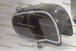 BMW Racing RS54 Black Painted Aluminum Fuel Tank With Monza Lid