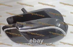 BMW Racing RS54 Black Painted Aluminum Fuel Tank With Monza Lid