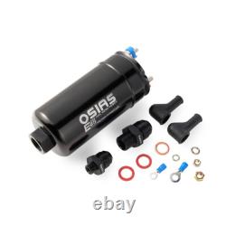 Billet Aluminum 3.8L Dual Racing Swirl Fuel Surge Tank + 044 External Fuel Pump
