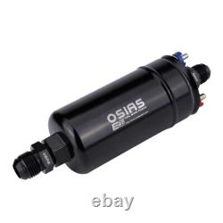 Billet Aluminum 3.8L Dual Racing Swirl Fuel Surge Tank + 044 External Fuel Pump