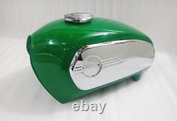 Bmw R755 Toaster Painted Racing Green Tank 1972 Model With Chrome Side Plates