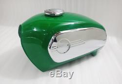Bmw R75 5 Toaster Painted Racing Green Tank 1972 Model With Chrome Side Pltes
