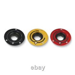 CNC Racing Fuel Tank Cap Flange Carbon Black For Aprilia RSV4 Factory 2009-2014