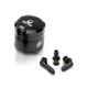 CNC Racing Monochrome Pramac front brake oil reservoir tank 25ml black aluminium