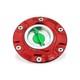 CNC Racing Red Fuel Tank Cap Tricolor Livery Triumph Daytona R 675 ABS 09-12