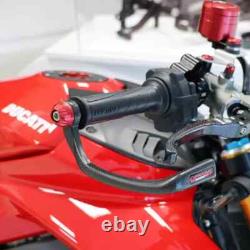CNC Racing polished fuel tank cap flange Carbon Ducati Multistrada V2S 2022-2024