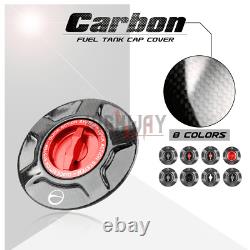 Carbon Twill Racing Fuel Tank Cover Gas Caps for Ducati 899 959 1199 PANIGALE