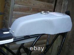 Classic Race Yamaha Rd / Tz 250 350 Glass Fibre Composite Fuel Petrol Tank & Cap